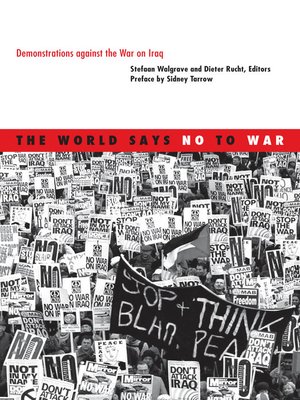 cover image of The World Says No to War